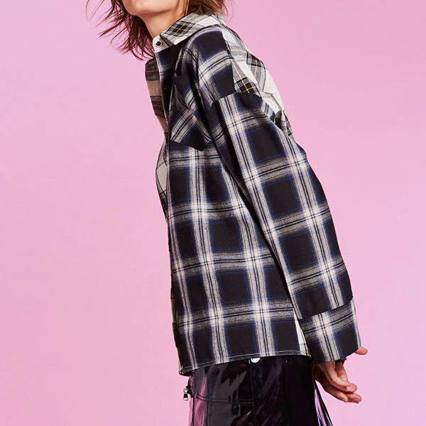 Boyfriend Check Shirt - Image 4