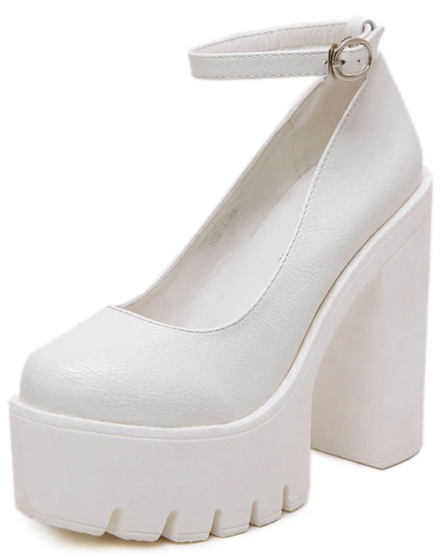 Platform Heeled Sandals - Image 3