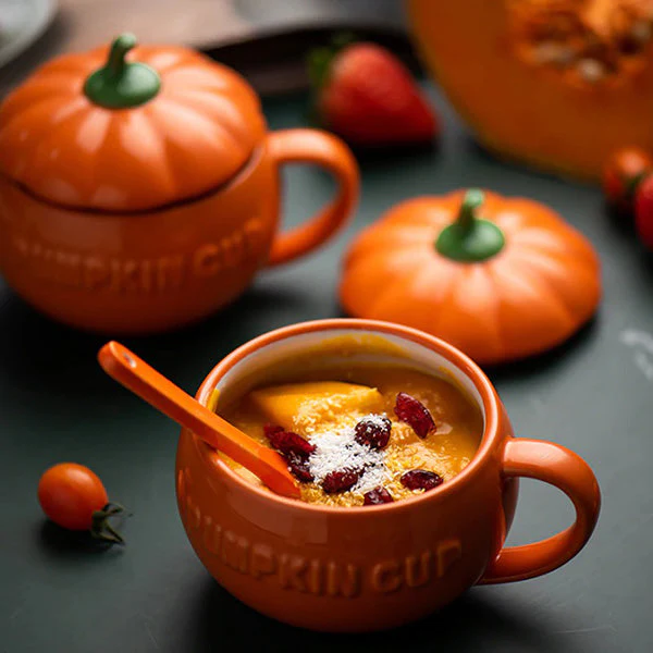 Pumpkin Shaped Mug - Image 4